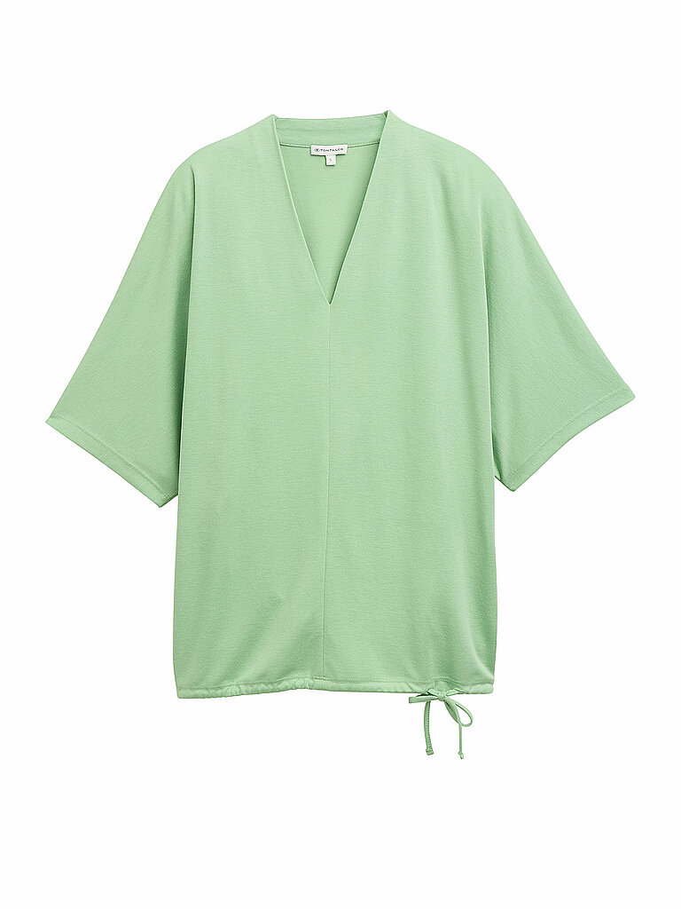 Tom Tailor Women T-Shirt Light Green XL 5